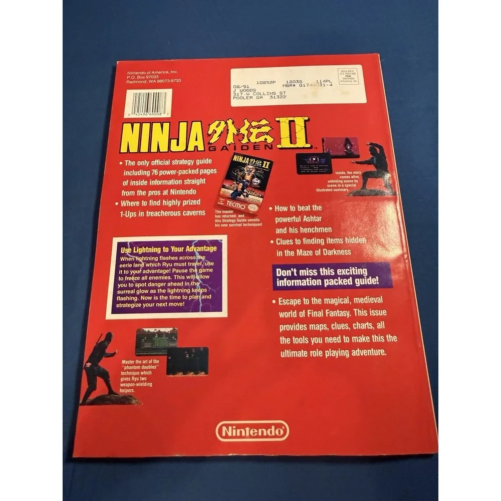 Nintendo power magazine
